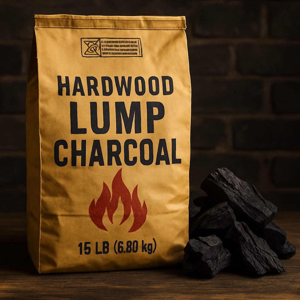 Hardwood Lump Charcoal in detail