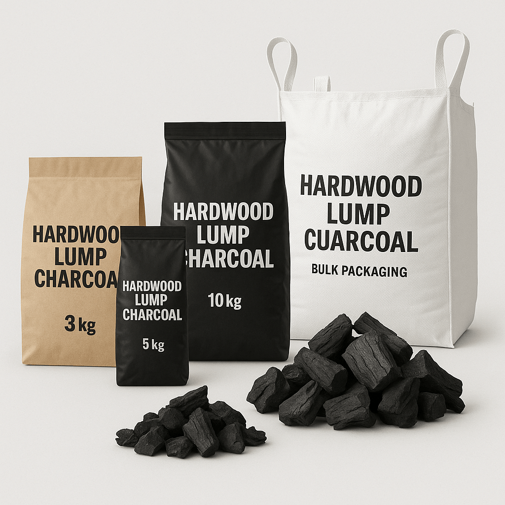 Hardwood Charcoal Packaging